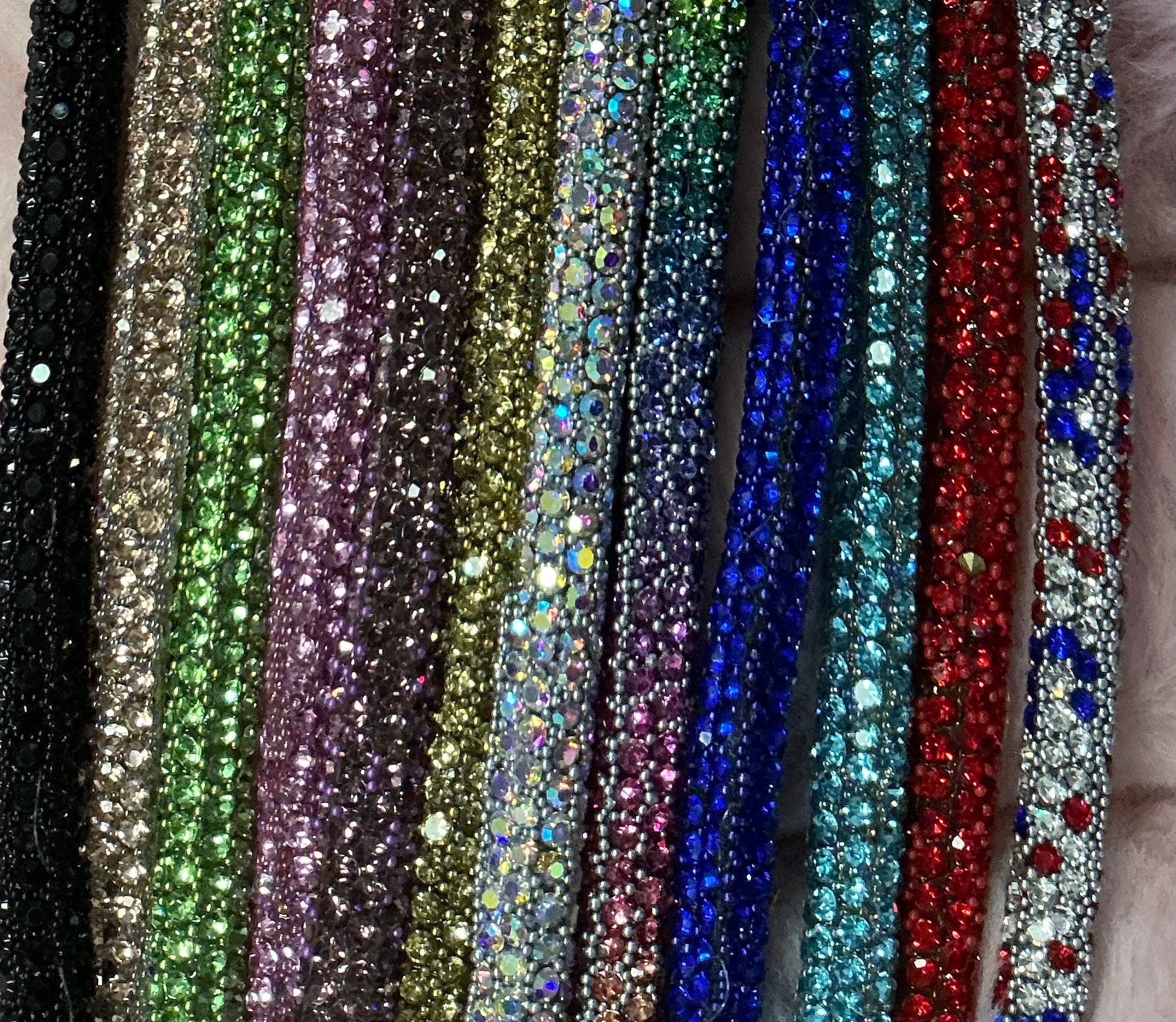 Rhinestone Rope Hat Chains